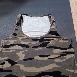 Camo Knit Top Torrid Size 1